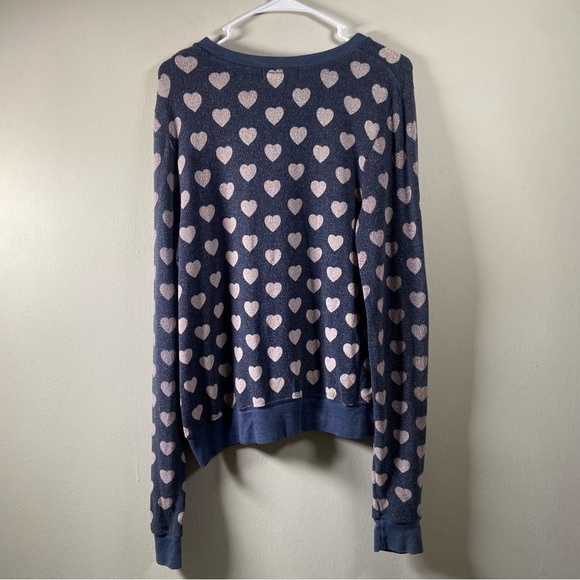 Wildfox Heart Print Pullover - Picture 2 of 7